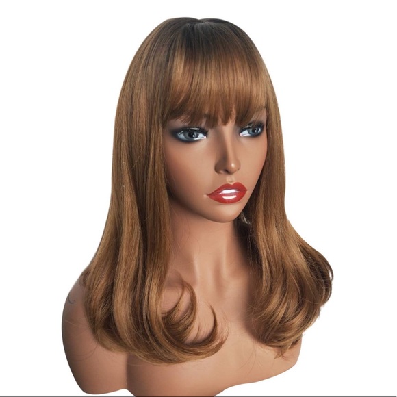 Accessories Wig Synthetic Straight Wbangsombre Brown Poshmark